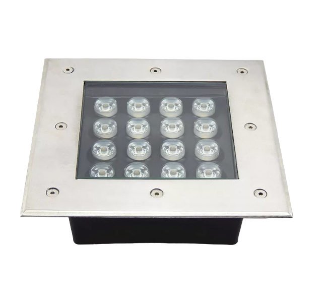 Грунтовый светильник RSD-03 Square (RSD-03*18W 18Вт 1800Lm 200x200 мм IP65)